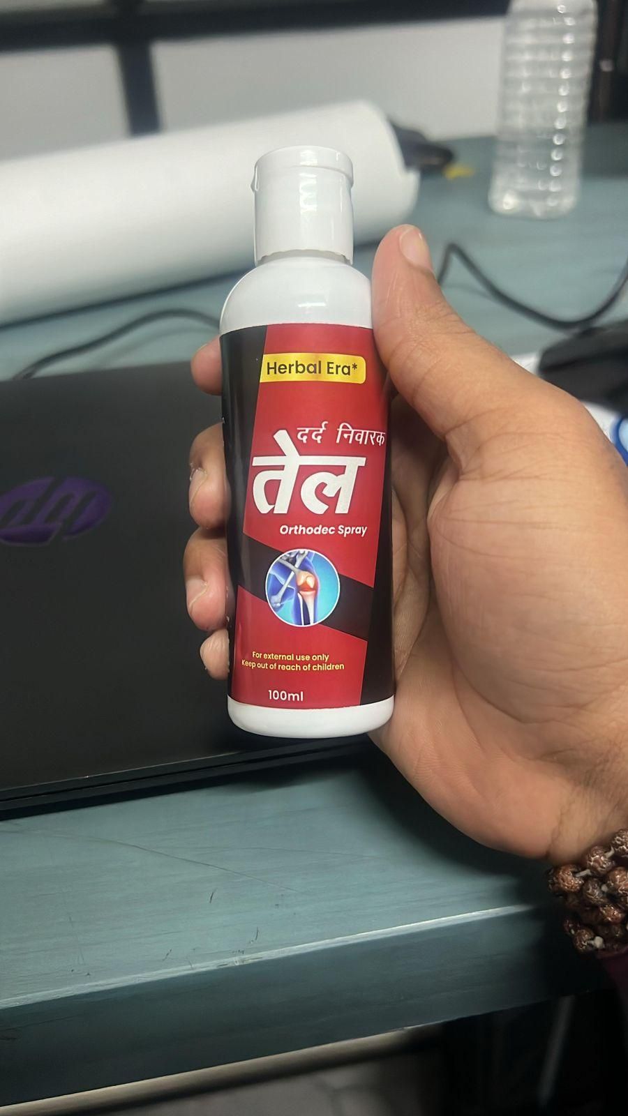 Herbal Era Dard Nivarak Spray Tel 100ml - Natural Pain Relief Formula