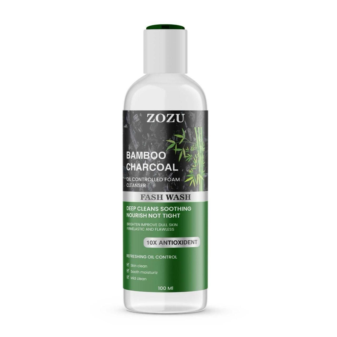 ZOZU Charcoal Face Wash 10x AntiOxident 100ml